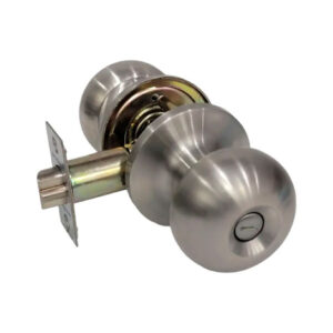 CERRADURA POMO/BAÑO ACERO INOXIDABLE