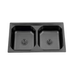 FREGADERO PREMIUM NEGRO 82X42X23 KAF M2-626